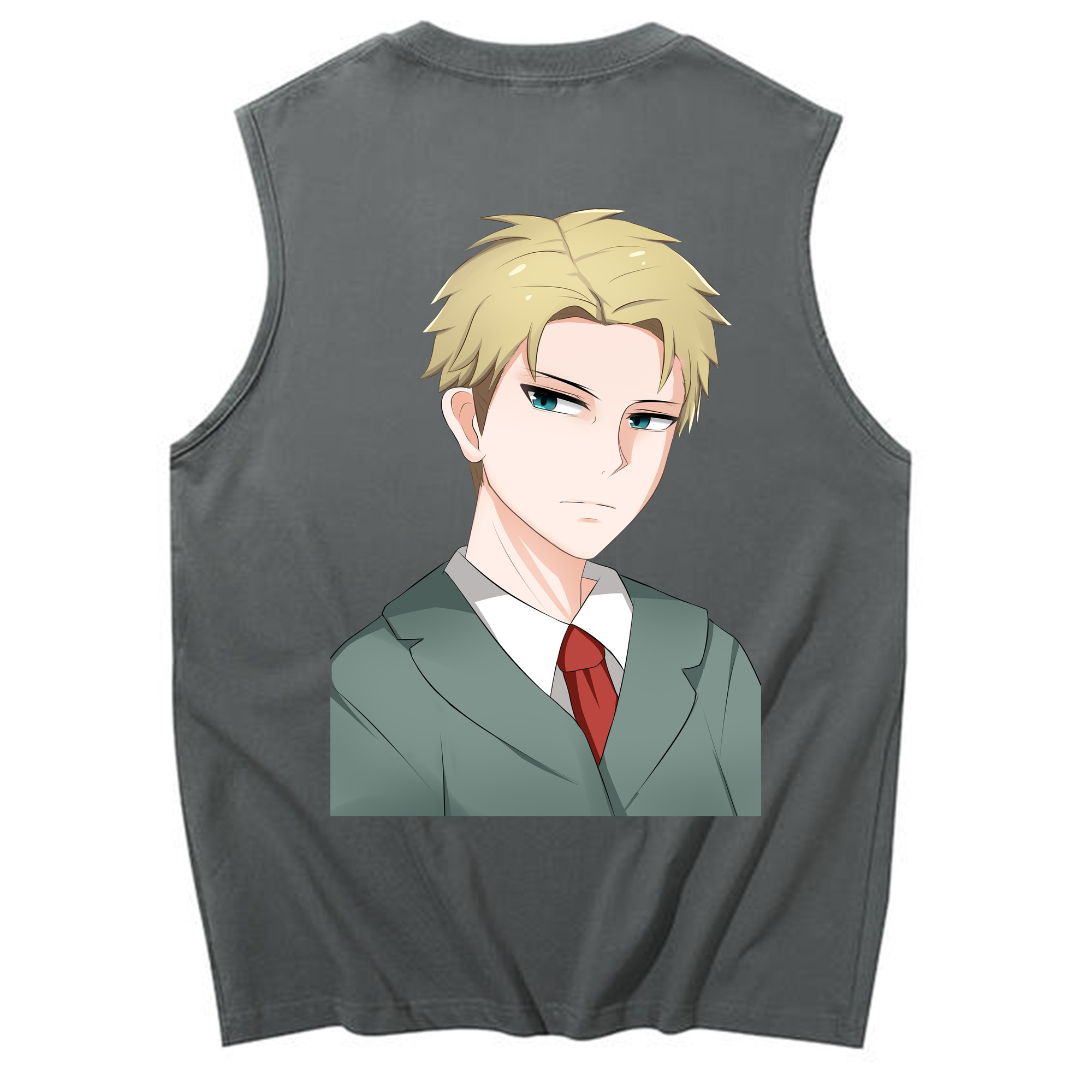 （画像用） SPY×FAMILY间谍家家酒 コットン100％タンクトップ（背面プリント）